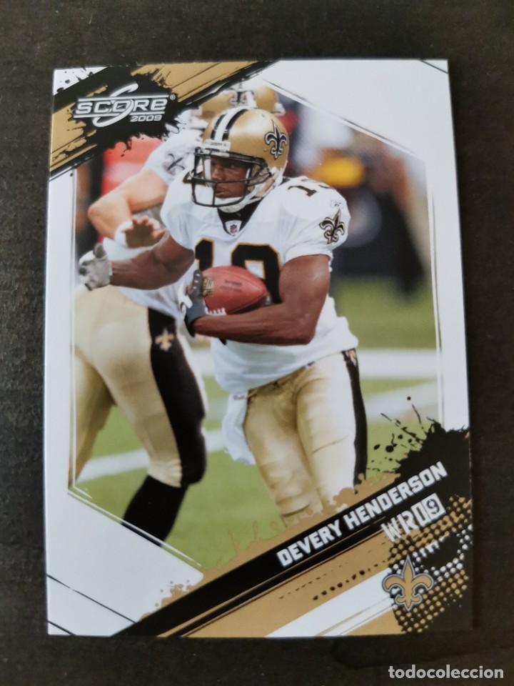 Sammelleidenschaft Sport: Panini Score 2009 #182 Devery Henderson New Orleans Saints NFL Card