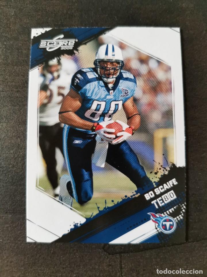 Colecionismo desportivo: Panini Score 2009 #282 Bo Scaife Tennessee Titans NFL Card