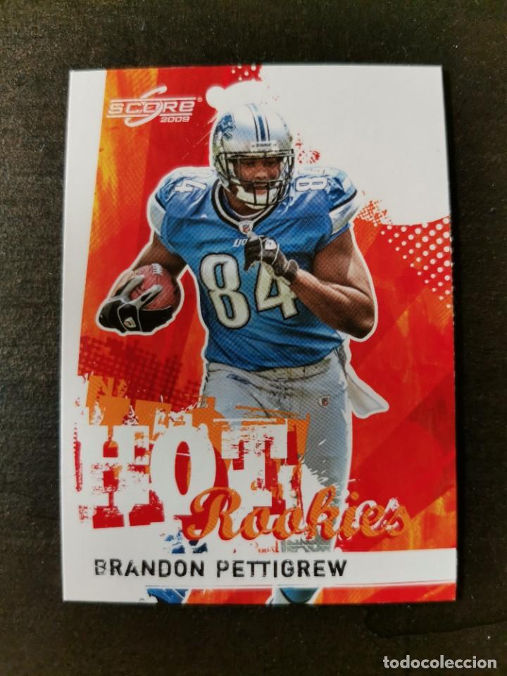 Sammelleidenschaft Sport: Panini Score 2009 Hot Rookies #2 Brandon Pettigrew Detroit Lions NFL Card