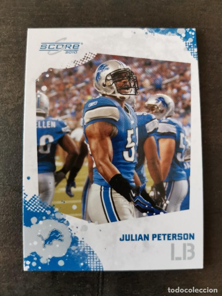 Sammelleidenschaft Sport: Panini Score 2010 #97 Julian Peterson Detroit Lions NFL Card