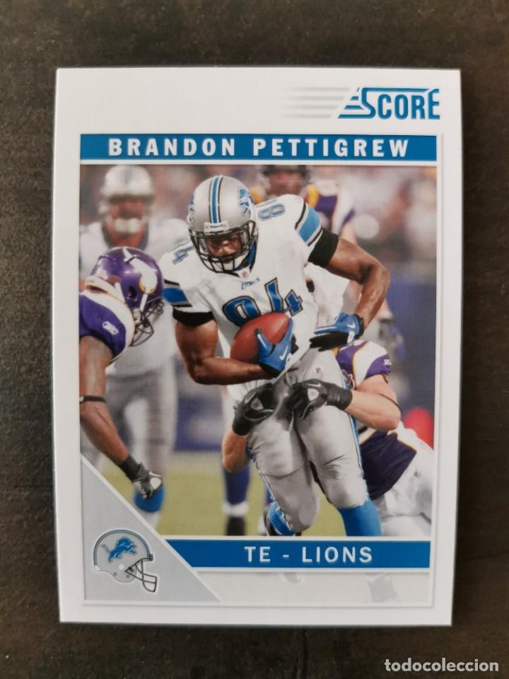 Coleccionismo deportivo: Panini Score 2011 #93 Brandon Pettigrew Detroit Lions NFL Card