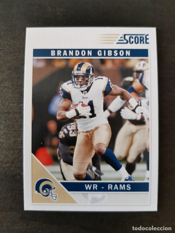 Coleccionismo deportivo: Panini Score 2011 #264 Brandon Gibson St. Louis Rams NFL Card