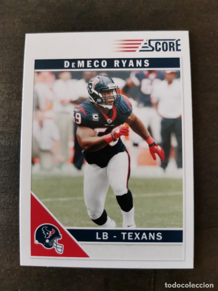 Coleccionismo deportivo: Panini Score 2011 #116 DeMeco Ryan Houston Texans NFL Card
