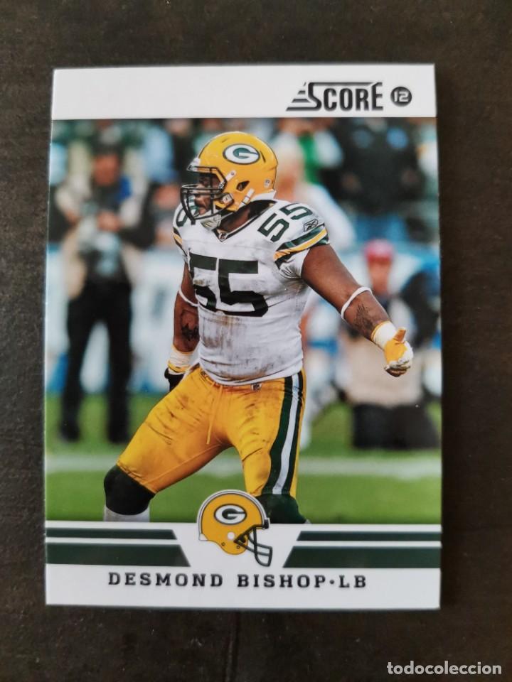 Coleccionismo deportivo: Panini Score 2012 #5 Desmond Bishop Green Bay Packers NFL Card