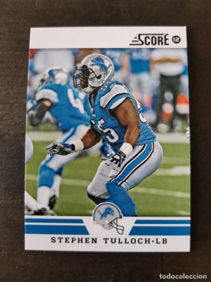 Sammelleidenschaft Sport: Panini Score 2012 #59 Stephen Tulloch Detroit Lions NFL Card