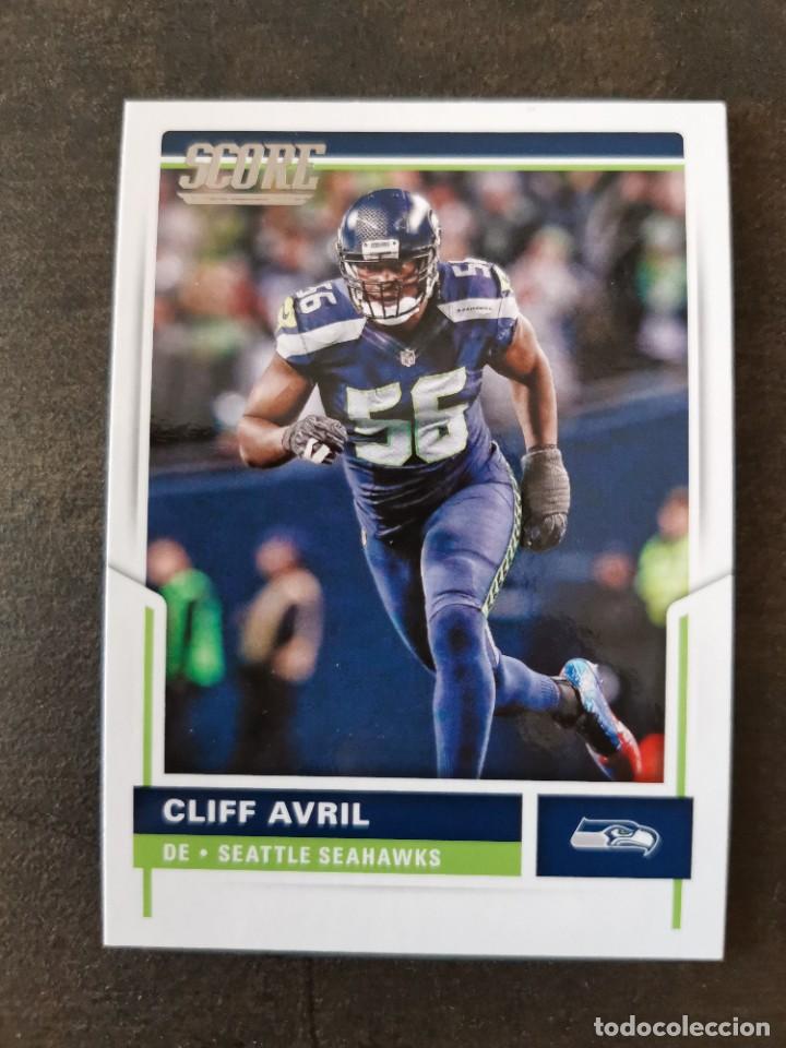 Coleccionismo deportivo: Panini Score 2017 #5 Cliff Avril Seattle Seahawks NFL Card