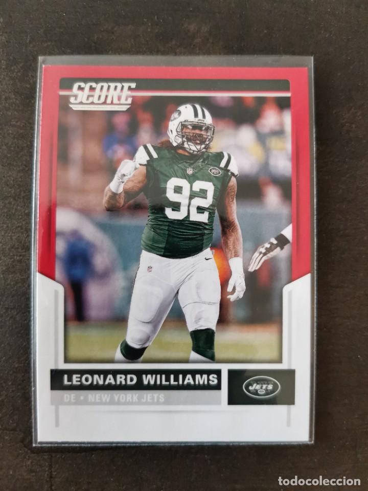 Collezionismo sportivo: Panini Score 2017 #154 Leonard Williams New York Jets Red Parallel NFL Card