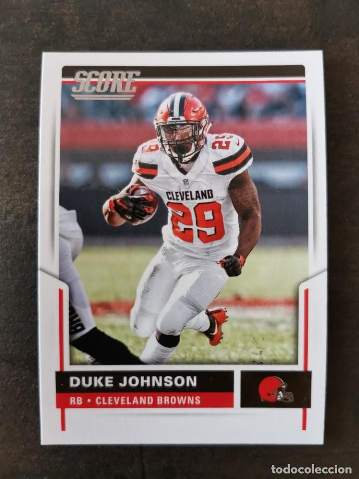 Coleccionismo deportivo: Panini Score 2017 #313 Duke Johnson Cleveland Browns NFL Card
