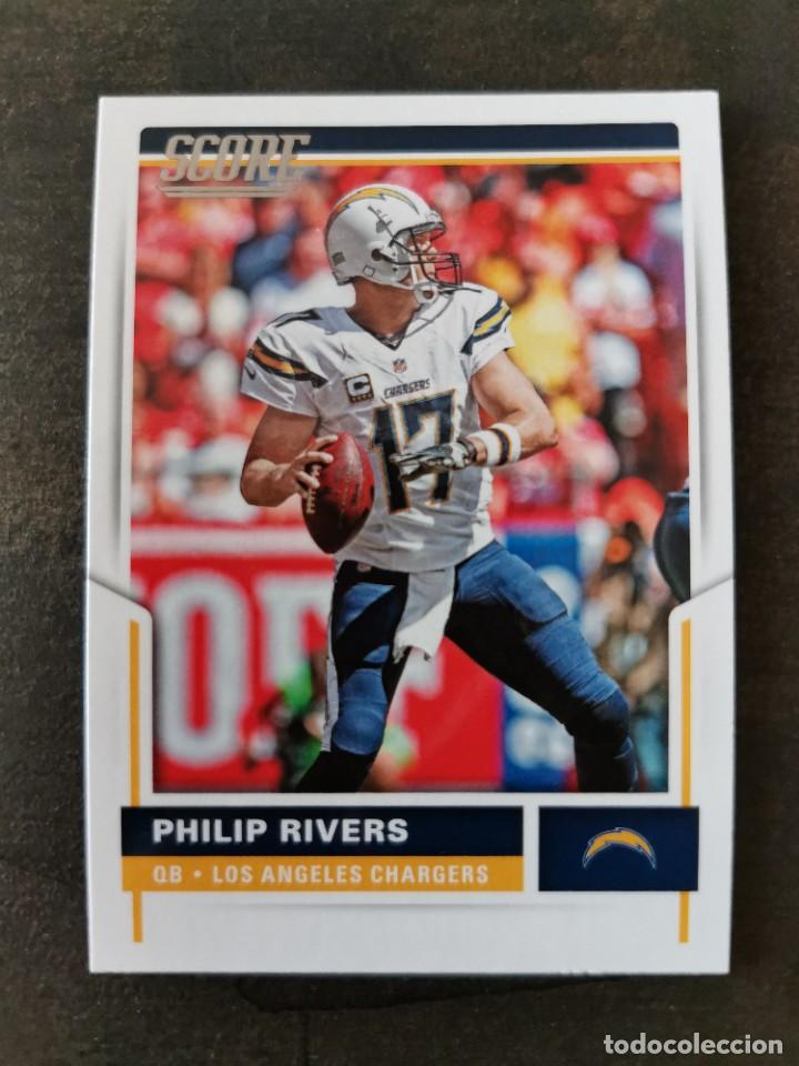 Coleccionismo deportivo: Panini Score 2017 #287 Philip Rivers Los Angeles Chargers NFL Card
