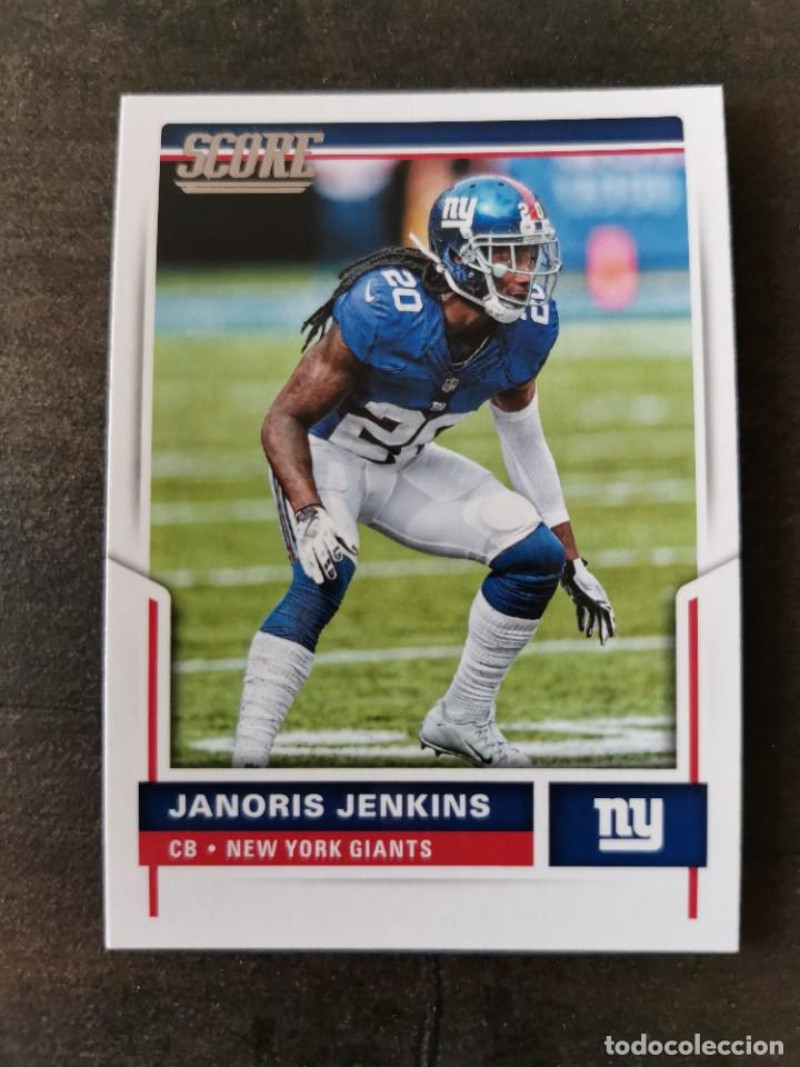 Coleccionismo deportivo: Panini Score 2017 #268 Janoris Jenkins New York Giants NFL Card
