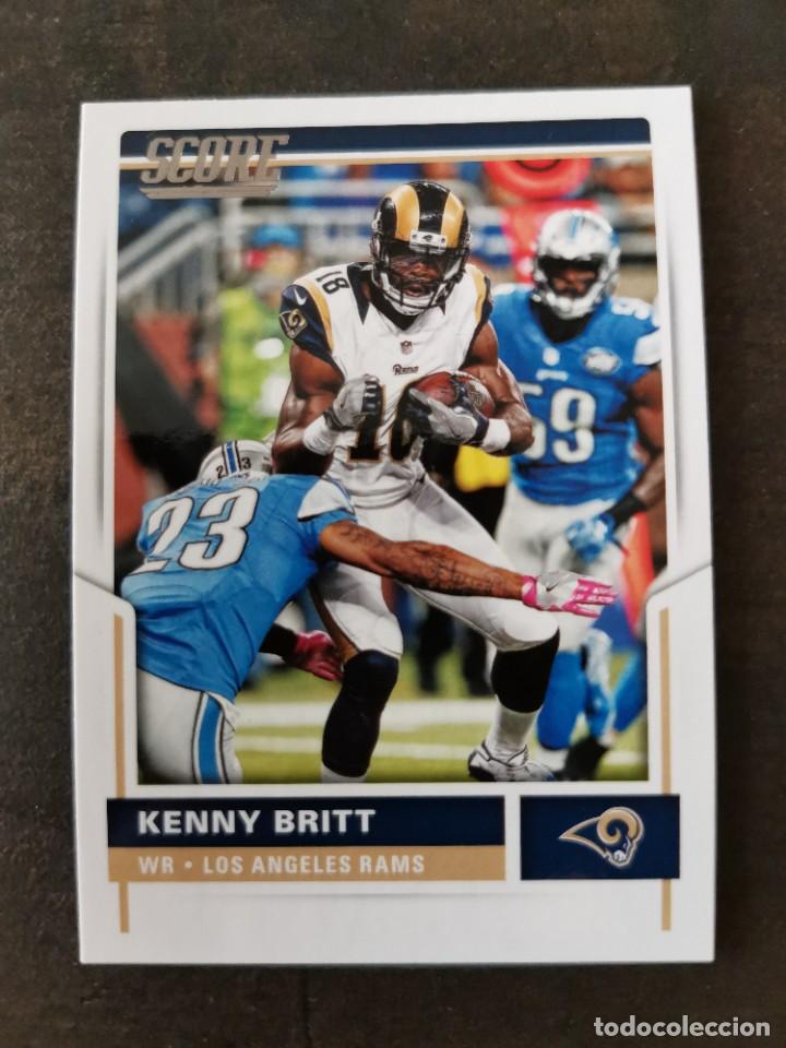 Colecionismo desportivo: Panini Score 2017 #210 Kenny Britt Los Angeles Rams NFL Card