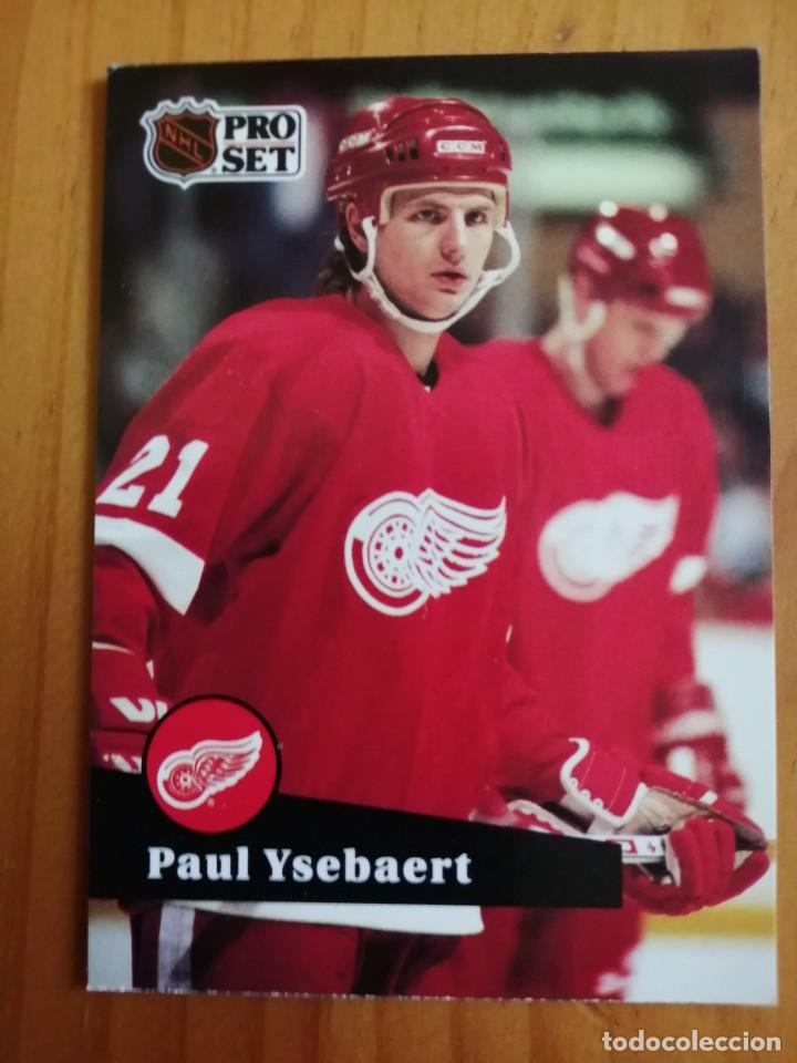 Coleccionismo deportivo: CROMO NUEVO N&Uacute;MERO 59 - PRO SET- NHL & NHLPA 1991 - HOCKEY SOBRE HIELO - PAUL YSEBAERT