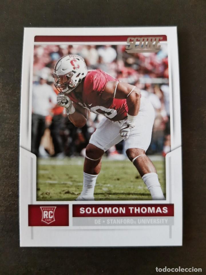Coleccionismo deportivo: Panini Score 2017 #339 Solomon Thomas Rookie NFL Card