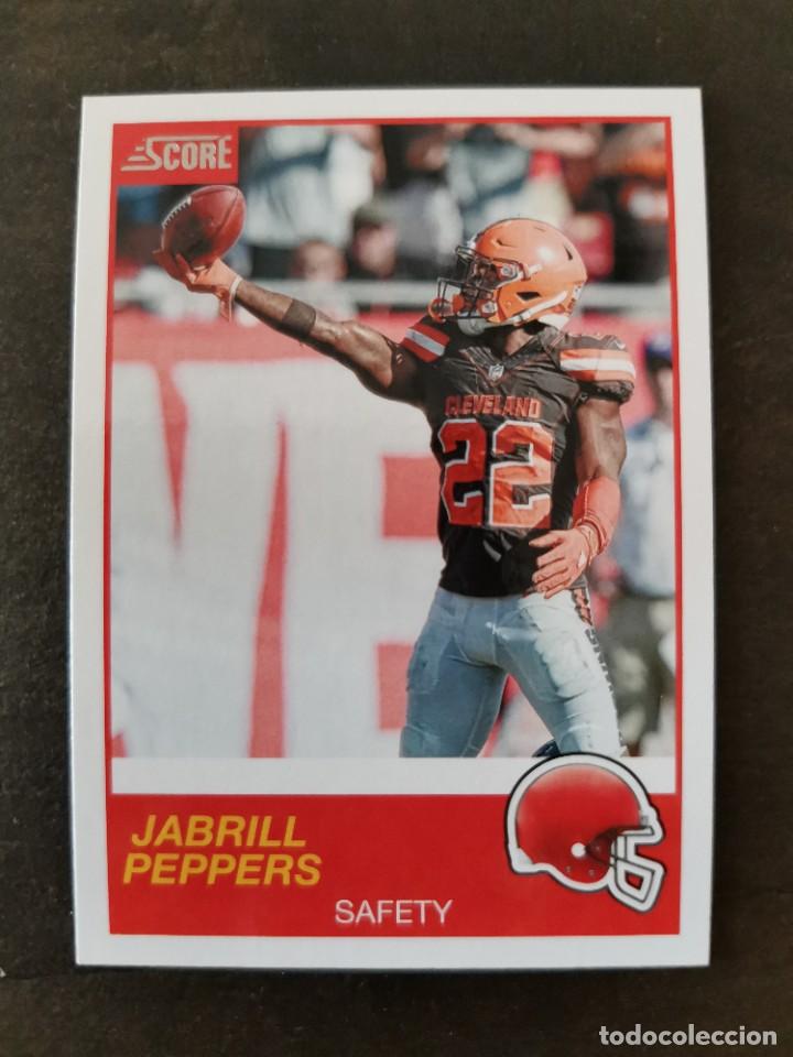 Colecionismo desportivo: Panini Score 2019 #110 Jabrill Peppers Cleveland Browns NFL Card