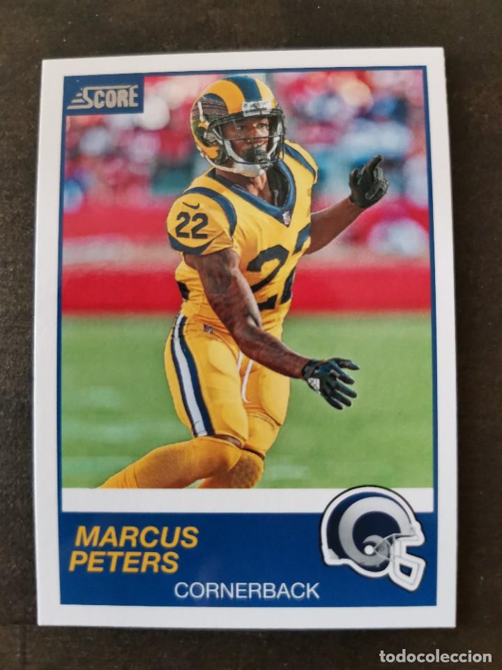 Colecionismo desportivo: Panini Score 2019 #294 Marcus Peters Los Angeles Rams NFL Card