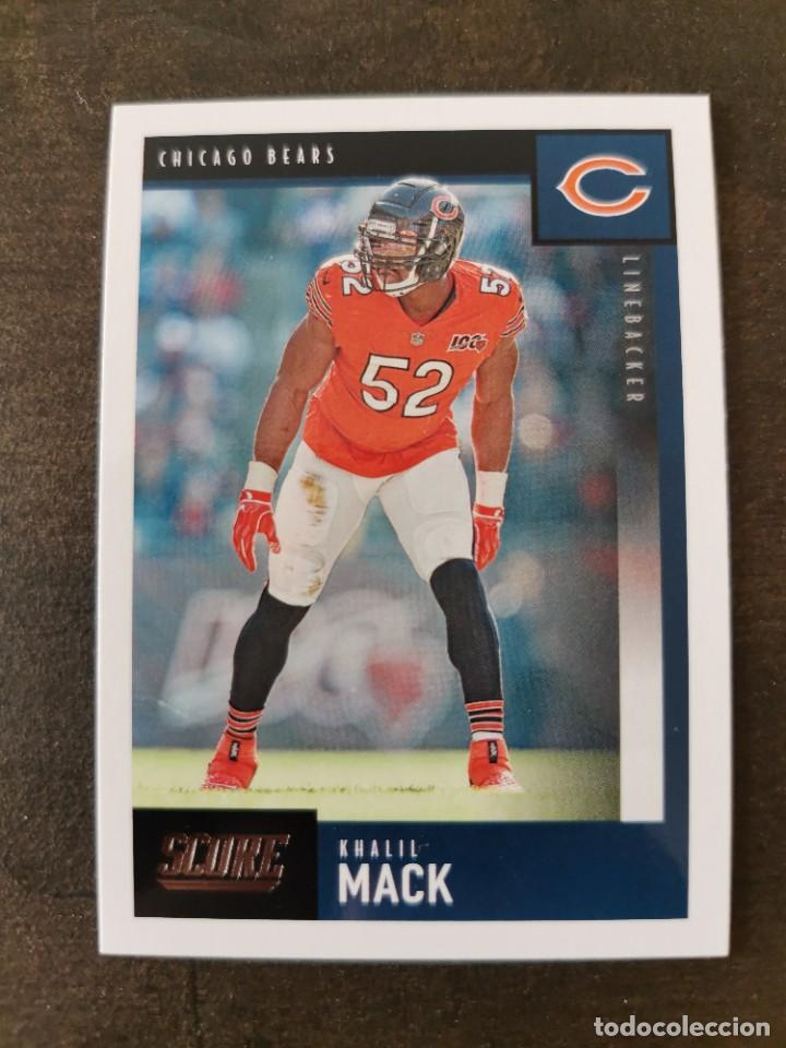 Sammelleidenschaft Sport: Panini Score 2020 #211 Khalil Mack Chicago Bears NFL Card