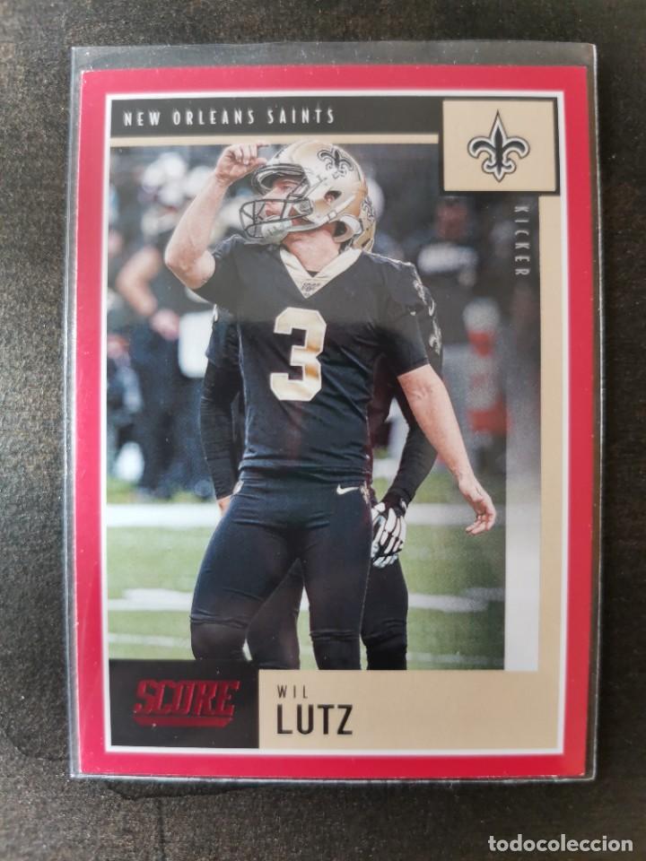 Sammelleidenschaft Sport: Panini Score 2020 Red Parallel #276 Wil Lutz New Orleans Saints NFL Card