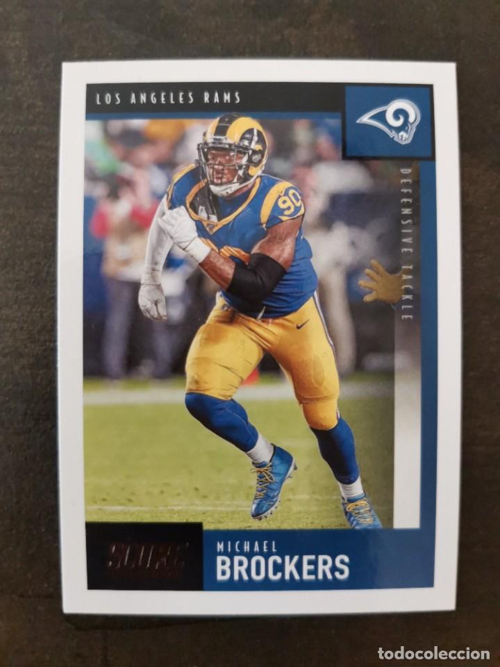 Coleccionismo deportivo: Panini Score 2020 #305 Michael Brockers Los Angeles Rams NFL Card