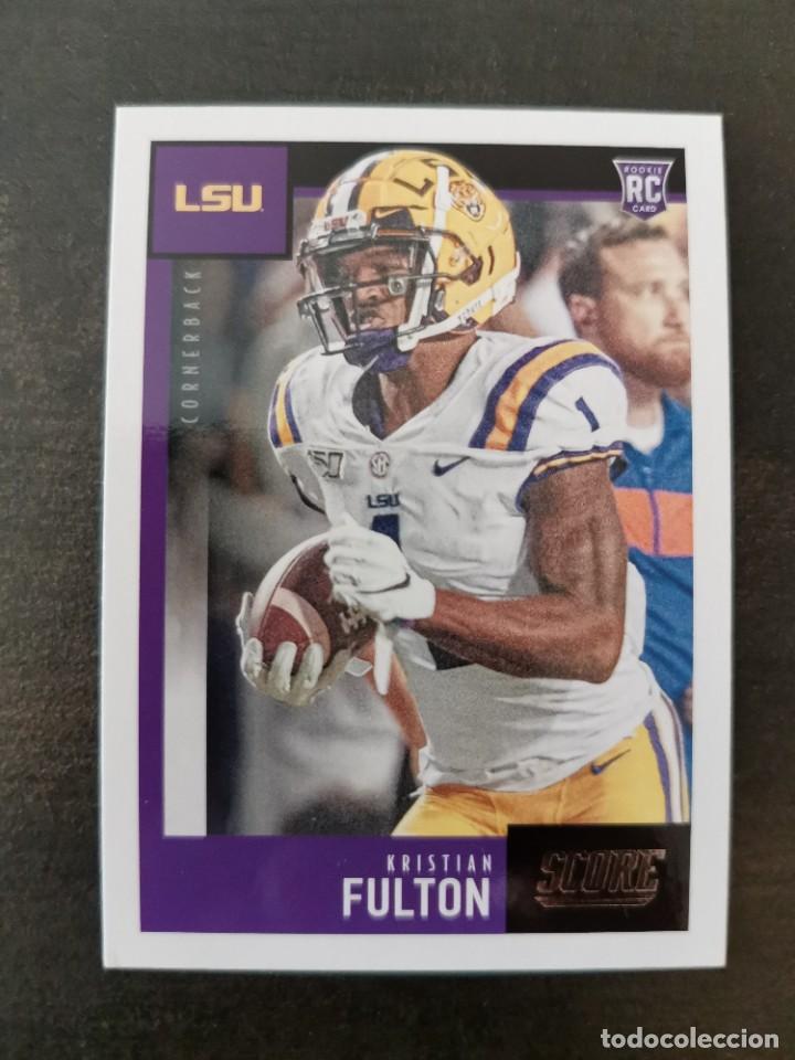 Colecionismo desportivo: Panini Score 2020 Rookie #334 Kristian Fulton NFL Card