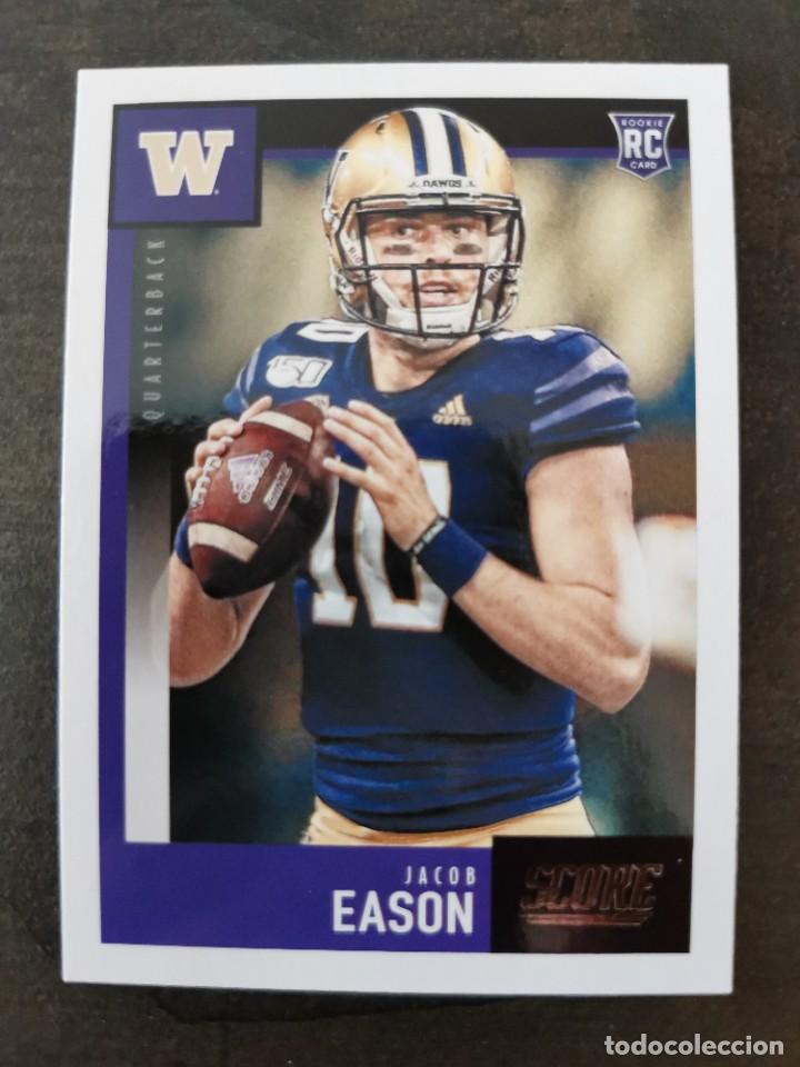Coleccionismo deportivo: Panini Score 2020 Rookie #354 Jacob Eason NFL Card
