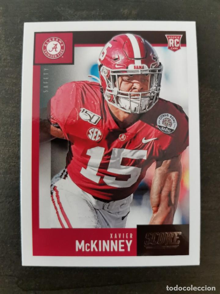 Coleccionismo deportivo: Panini Score 2020 Rookie #398 Xavier McKinney NFL Card