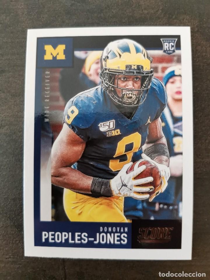 Coleccionismo deportivo: Panini Score 2020 Rookie #422 Donovan Peoples-Jones NFL Card