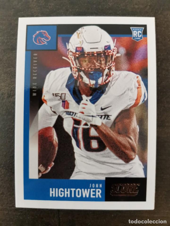 Colecionismo desportivo: Panini Score 2020 Rookie #429 John Hightower NFL Card