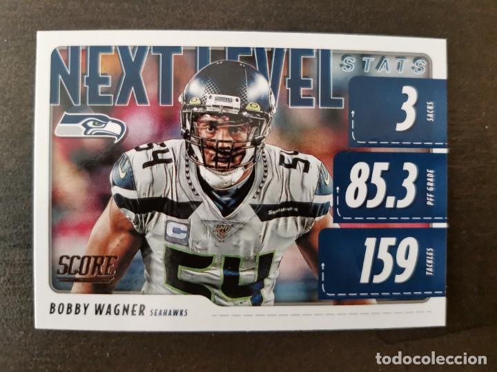 Coleccionismo deportivo: Panini Score 2020 Next Level Stats #NLS-BW Bobby Wagner Seattle Seahawks NFL Card