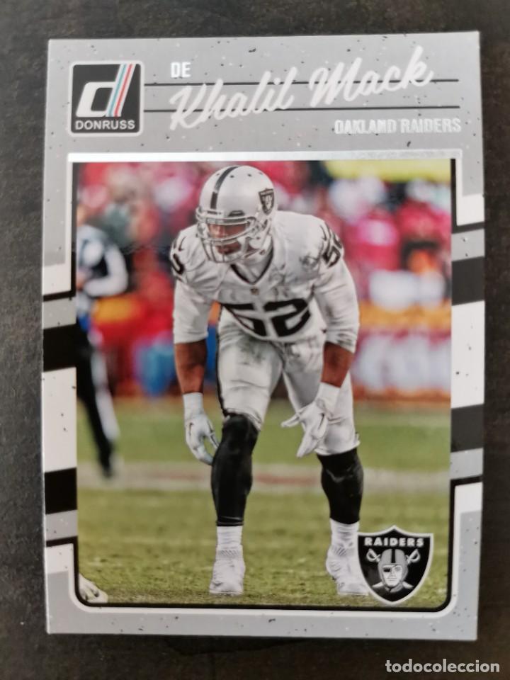 Collezionismo sportivo: Panini Donruss 2016 #222 Khalil Mack Oakland Raiders NFL Card