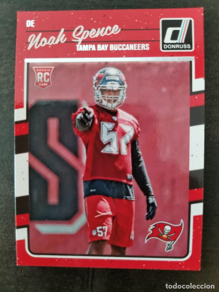 Collezionismo sportivo: Panini Donruss 2016 Rookie #334 Noah Spence Tampa Bay Buccaneers NFL Card