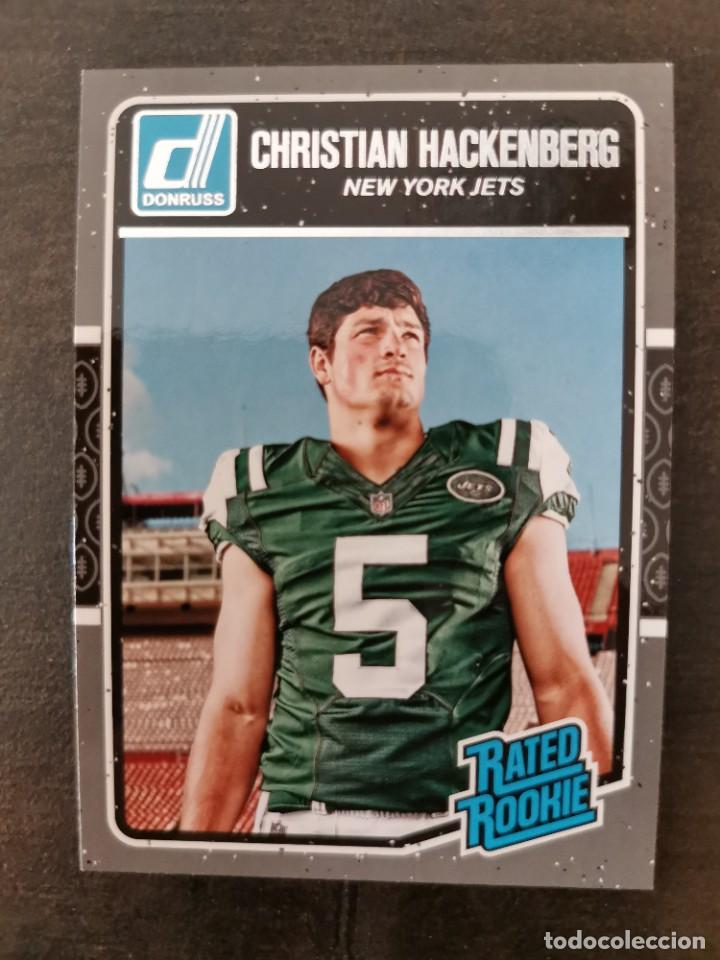 Collezionismo sportivo: Panini Donruss 2016 Rated Rookie #358 Christian Hackenberg New York Jets NFL Card