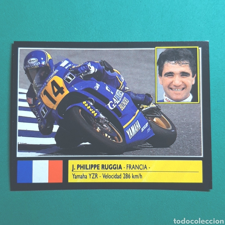 Coleccionismo deportivo: (52.5) CROMO ALBUM: SUPER MOTO. MOTOR 16 - ED. ESTE 1990 - N&deg;178 J. PHILIPPE RUGGIA