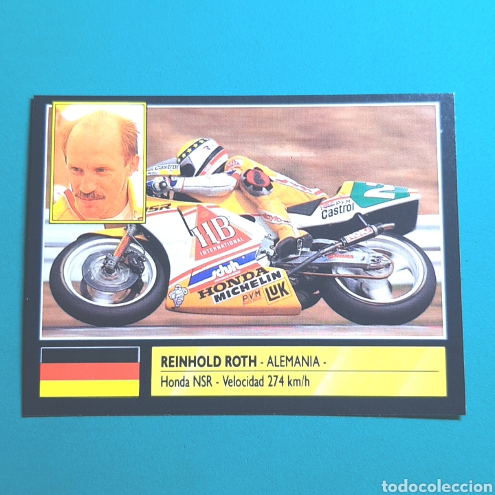 Coleccionismo deportivo: (52.5) CROMO ALBUM: SUPER MOTO. MOTOR 16 - ED. ESTE 1990 - N&deg;182 REINHOLD ROTH