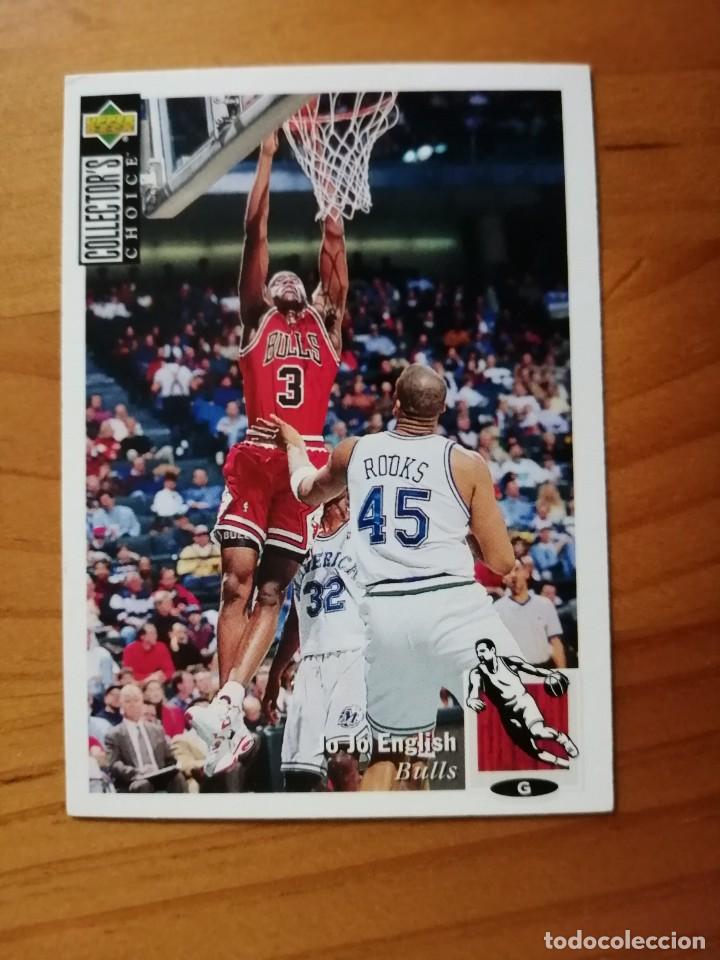 Sports collectibles: CROMO N&ordm; 283 NUEVO - NBA BALONCESTO - UPPER DECK - A&Ntilde;O 1994 - JO JO ENGLISH