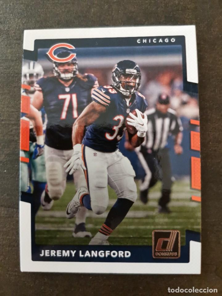 Collezionismo sportivo: Panini Donruss 2017 #228 Jeremy Langford Chicago Bears NFL Card