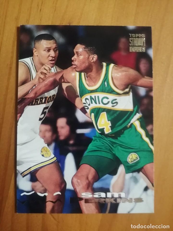 Coleccionismo deportivo: CROMO NUEVO N&Uacute;MERO 154 - NBA BALONCESTO - TOPPS STADYUM CLUB - A&Ntilde;O 1993 - SAM PERKINS