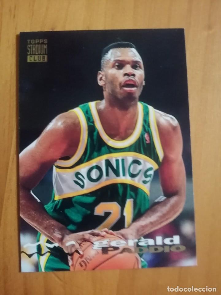 Coleccionismo deportivo: CROMO N&Uacute;MERO 160 - NBA BALONCESTO - TOPPS STADYUM CLUB - A&Ntilde;O 1993 - GERALD PADDIO