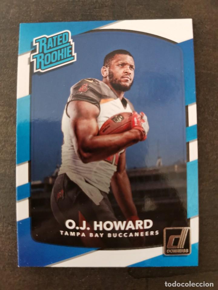 Collezionismo sportivo: Panini Donruss 2017 Rated Rookie #342 O. J. Howard Tampa Bay Buccaneers NFL Card