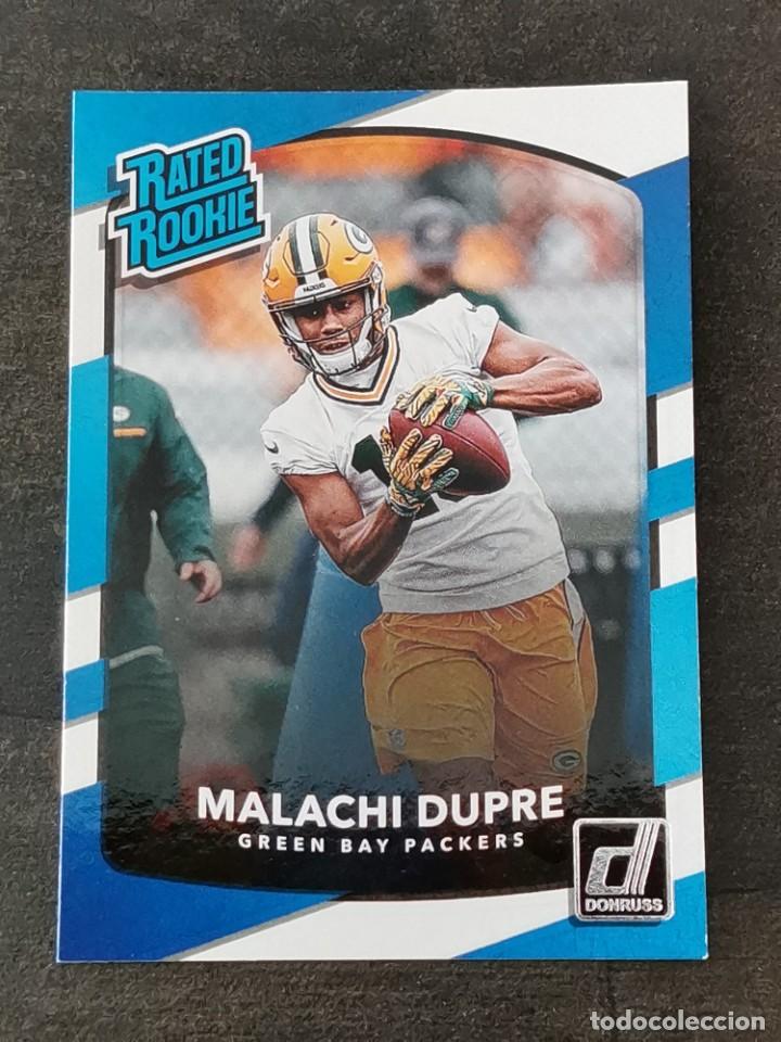 Collezionismo sportivo: Panini Donruss 2017 Rated Rookie #347 Malachi Dupre Green Bay Packers NFL Card