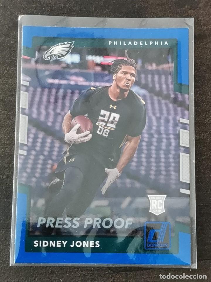 Collezionismo sportivo: Panini Donruss 2017 Rookie Card Blue Parallel #351 Sidney Jones Philadelphia Eagles NFL Card