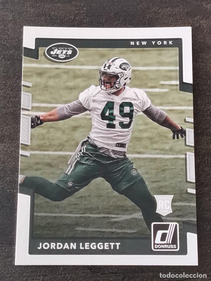 Collezionismo sportivo: Panini Donruss 2017 Rookie Card #355 Jordan Leggett New York Jets NFL Card