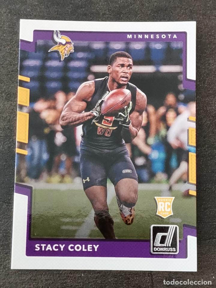 Collezionismo sportivo: Panini Donruss 2017 Rookie Card #377 Stacy Coley Minnesota Vikings NFL Card