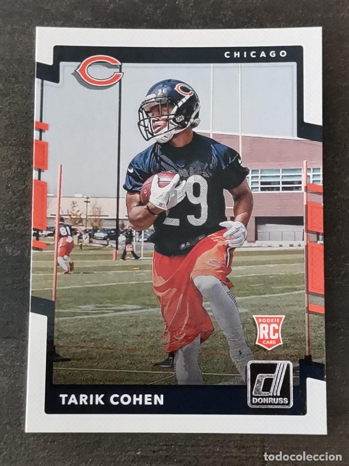 Collezionismo sportivo: Panini Donruss 2017 Rookie Card #384 Tarik Cohen Chicago Bears NFL Card