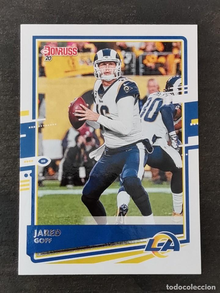 Colecionismo desportivo: Panini Donruss 2020 #141 Jared Goff Los Angeles Rams NFL Card