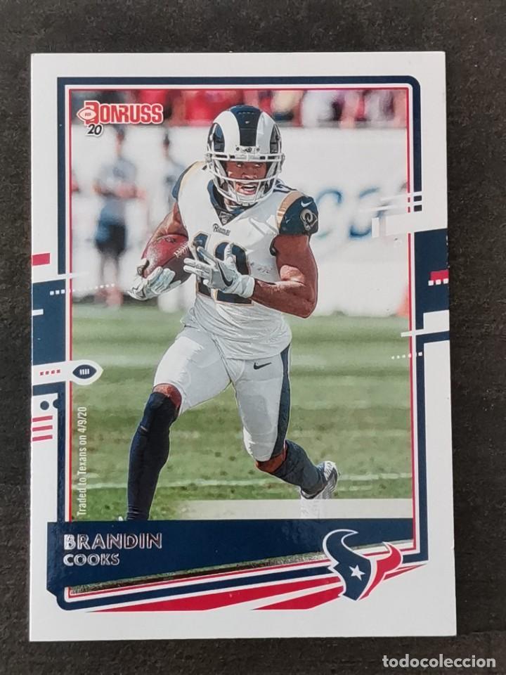 Coleccionismo deportivo: Panini Donruss 2020 #144 Brandin Cooks Houston Texans NFL Card