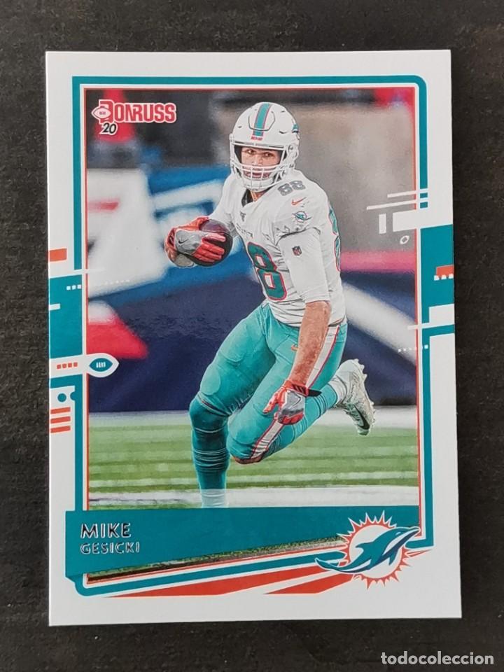 Coleccionismo deportivo: Panini Donruss 2020 #152 Mike Gesicki Miami Dolphins NFL Card