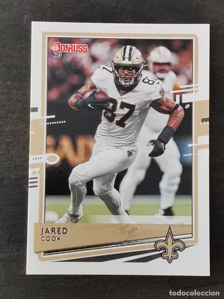 Colecionismo desportivo: Panini Donruss 2020 #181 Jared Cook New Orleans Saints NFL Card