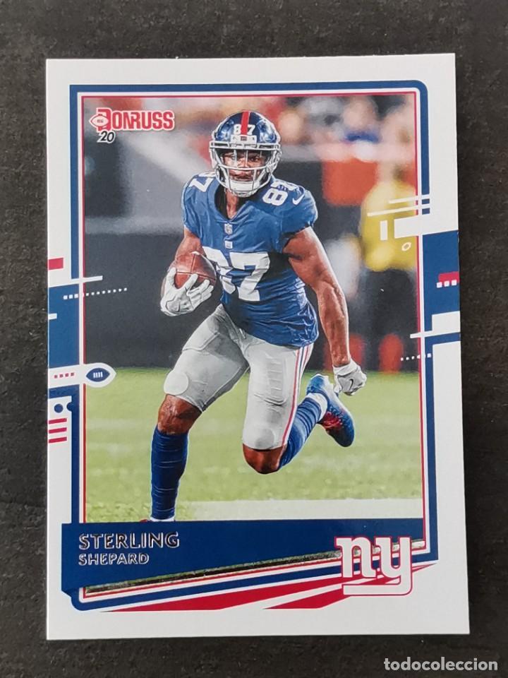 Coleccionismo deportivo: Panini Donruss 2020 #185 Sterling Shepard New York Giants NFL Card