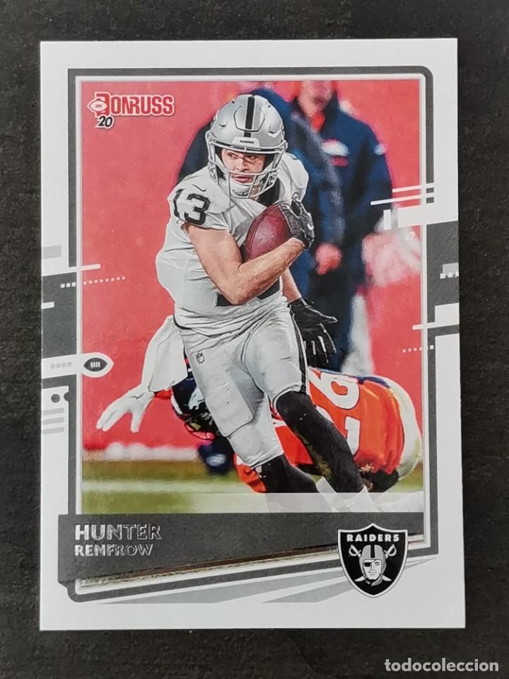 Colecionismo desportivo: Panini Donruss 2020 #200 Hunter Renfrow Oakland Raiders NFL Card