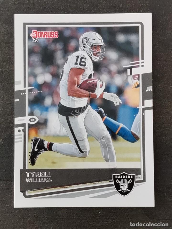 Coleccionismo deportivo: Panini Donruss 2020 #203 Tyrell Williams Oakland Raiders NFL Card